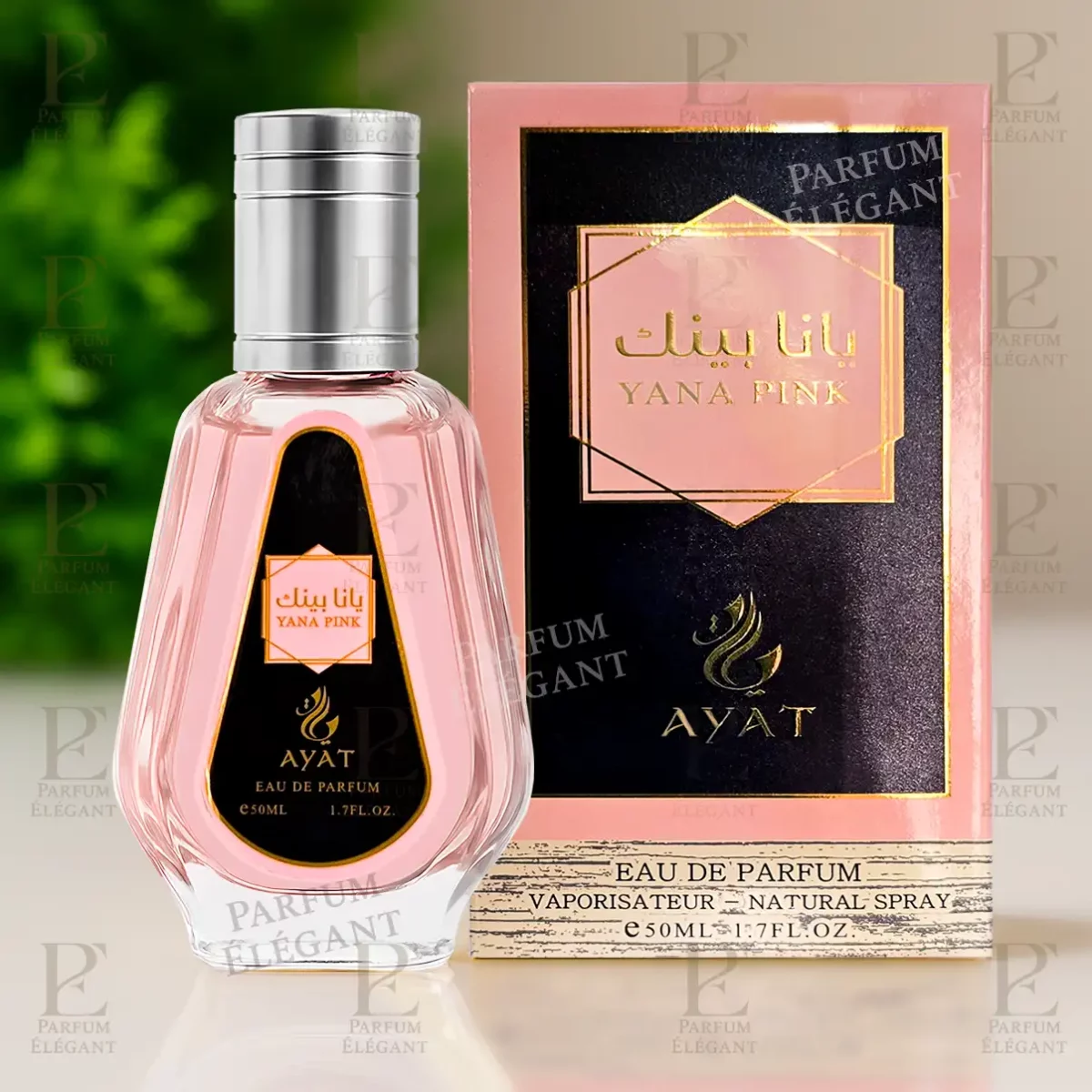 Yana Pink EDP 50 ml – Parfum Floral Gourmand Vanillé